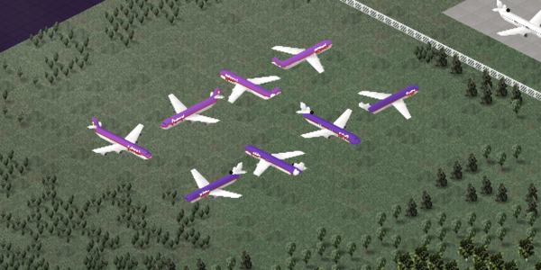 Here's a picture of the Planes