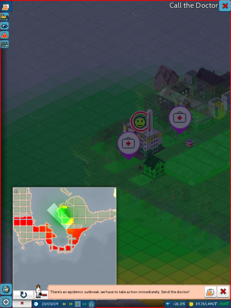 Starting a town there