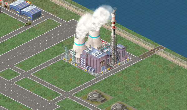 Nuclear power plant because why not