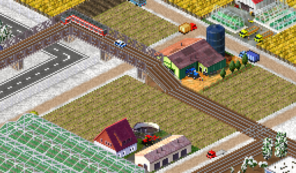 BTW I edited the train tracks so they can be elevated so they don't intefare with the road below.